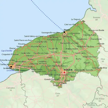 L'appart'2 Charme, Bord De Mer. Διαμέρισμα Saint-Valery-en-Caux